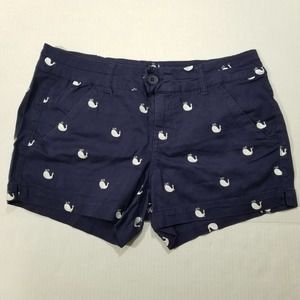 Fsr‎ shorts size 11 juniors embroidered whale